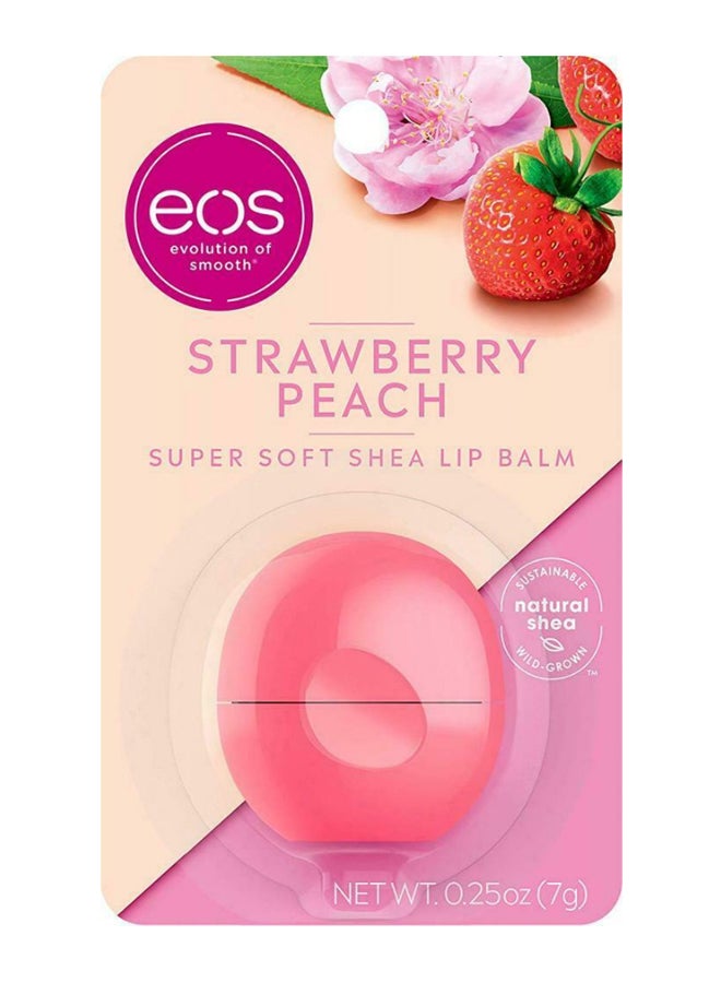 EOS - Strawberry Peach Super Soft Shea Lip Balm 7grams - Image 1