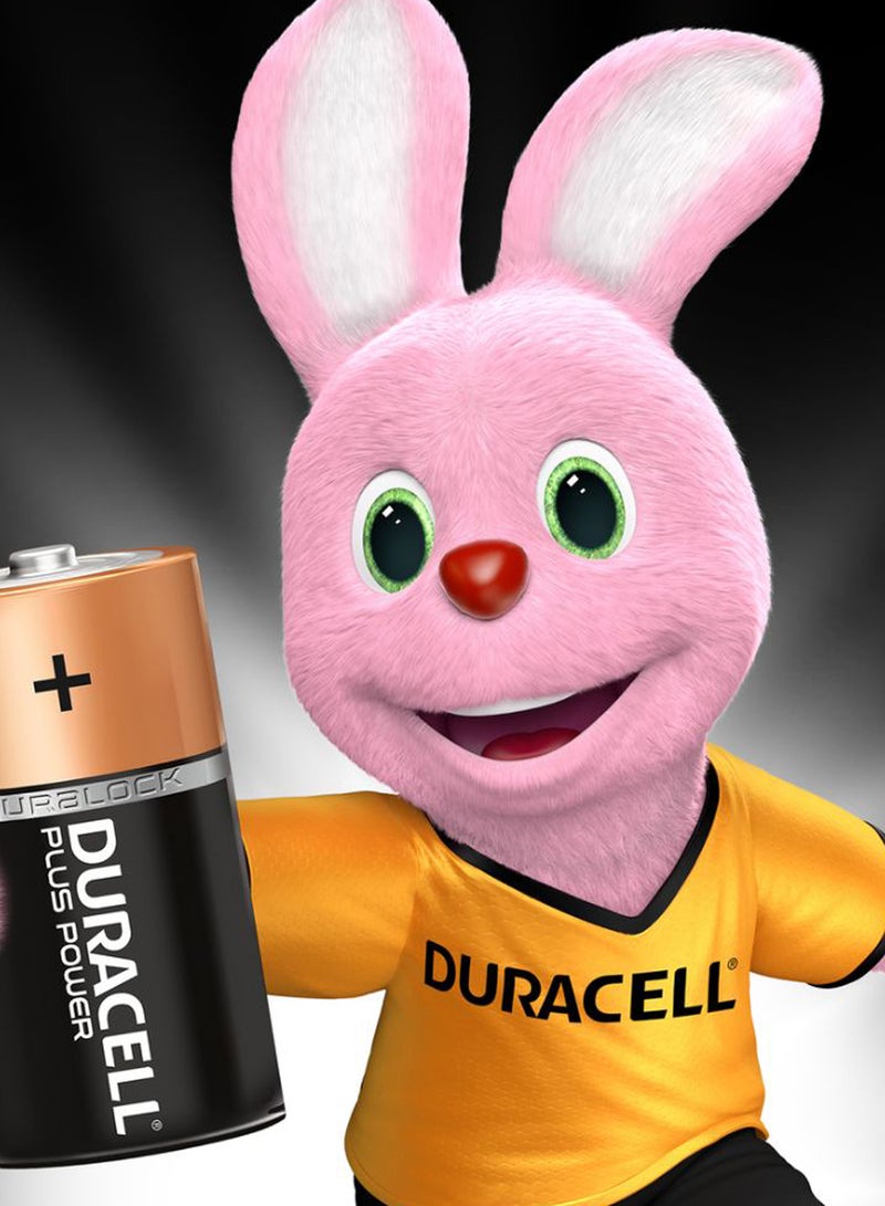 Duracell Pack Of 2 Plus Power C2 Alkaline Batteries  - Image 2
