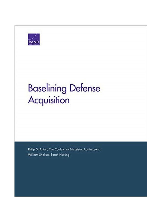 Baselining Defense Acquisition paperback english - 15-01-2020 