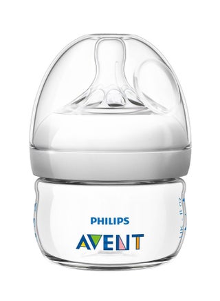 Natural Feeding Bottle, 60ml - Clear - v1582287165/N16322525A_1