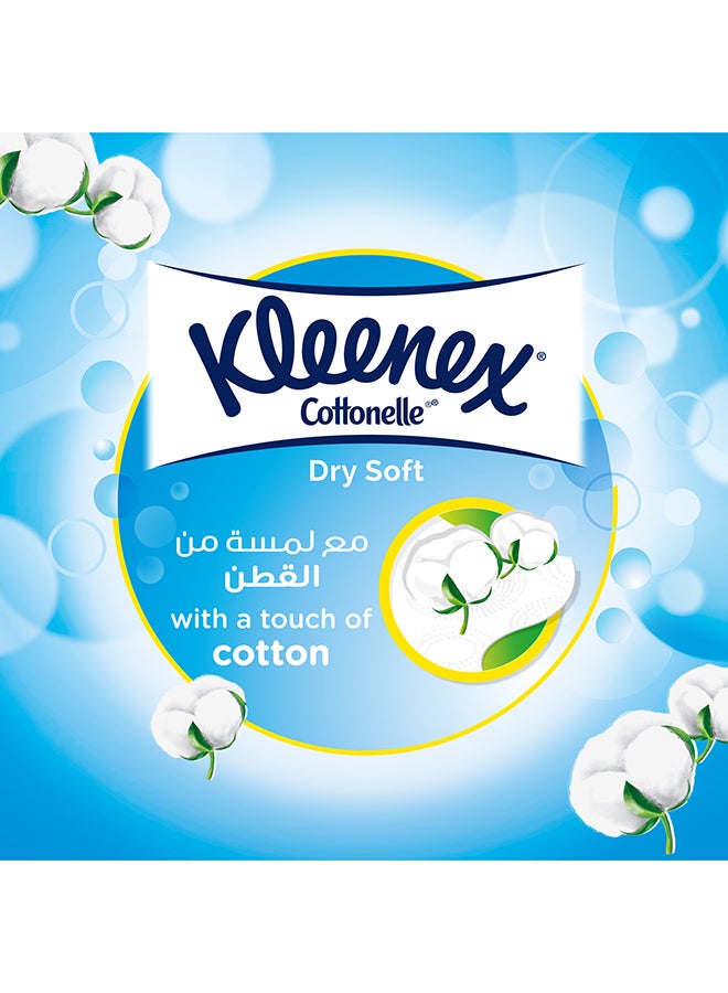 مجموعة مناديل حمام دراي سوفت بطبقتين، 200 ورقة، 20 قطعة 200 Sheets - v1582287591/N13415526A_4