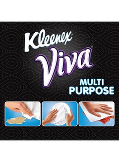 Kleenex Multi Purpose Kitchen Towel 2 Ply 4 Rolls Pack of 6 White  - Image 3