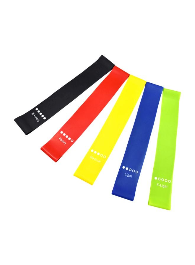 طقم أشرطة مقاومة حلقية للتمارين مكون من 5 قطع - Image 1