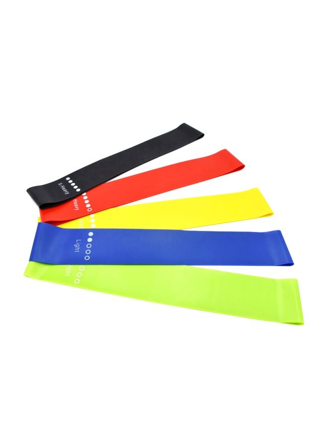 طقم أشرطة مقاومة حلقية للتمارين مكون من 5 قطع - Image 3
