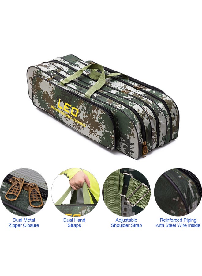 LEO Three Layer Fishing Accessories Organizer Bag 80x8x20cm  - Image 3