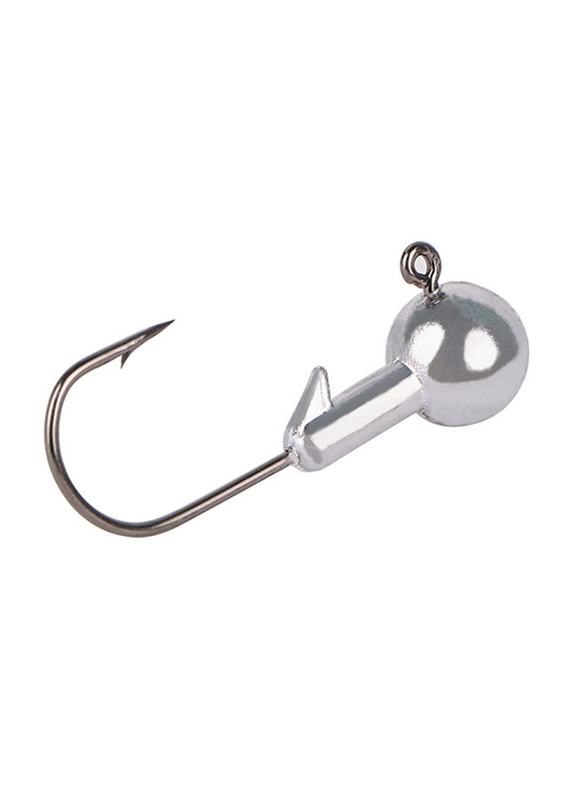 Generic 50-Piece Lead Fishing Jig Hook 4grams 