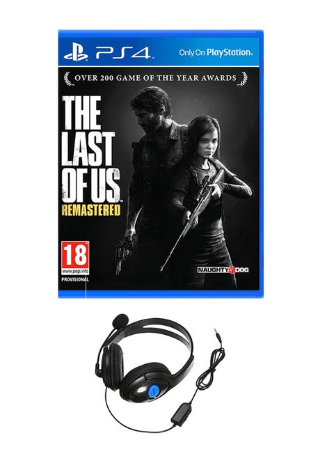 The Last Of Us Remastered - With Gaming Headphone (Intl Version) - Adventure - PlayStation 4 (PS4)