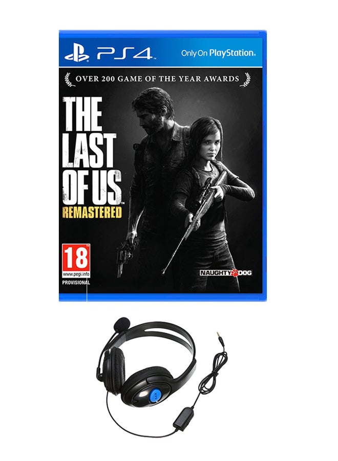 NAUGHTY DOG - The Last Of Us Remastered - With Gaming Headphone (Intl Version) - Adventure - PlayStation 4 (PS4) - Image 1