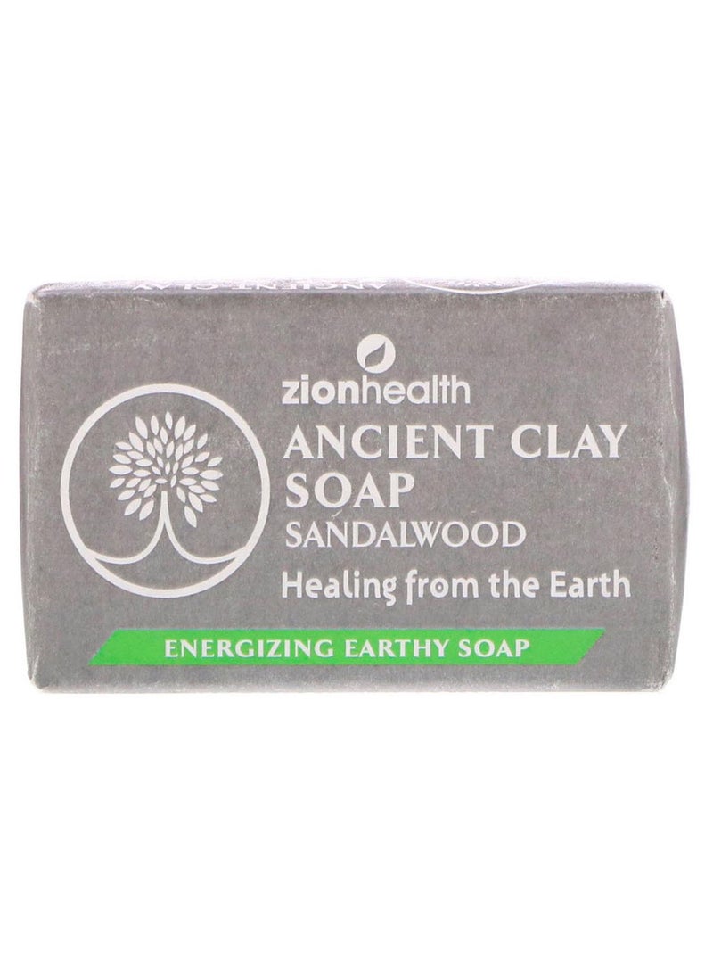 Zion Health Sandalwood Ancient Clay Soap 170grams 