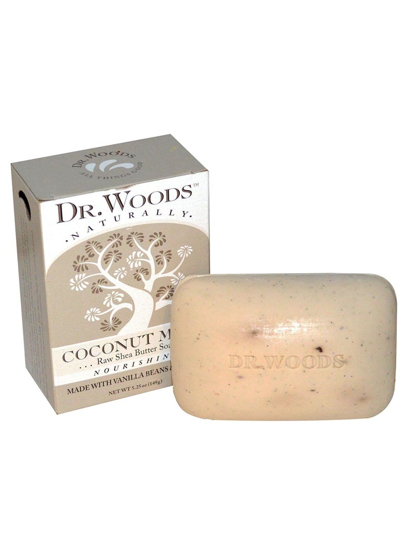 د.وودز صابون بخلاصة زبدة الشيا الخام ولبن جوز الهند بيج 149جرام