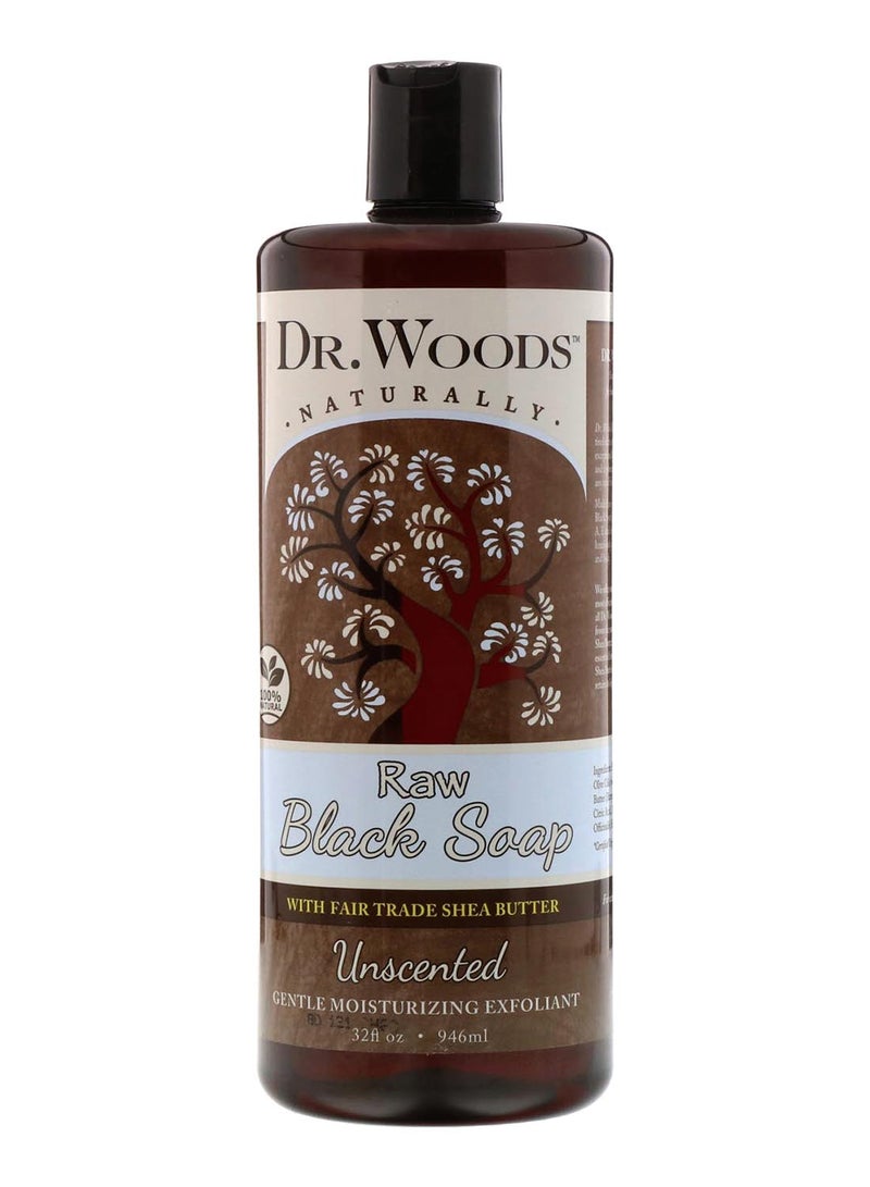 صابون أسود خام بخلاصة زبدة الشيا 946ملليلتر