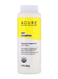 Acure Rosemary And Peppermint Dry Shampoo 58grams 