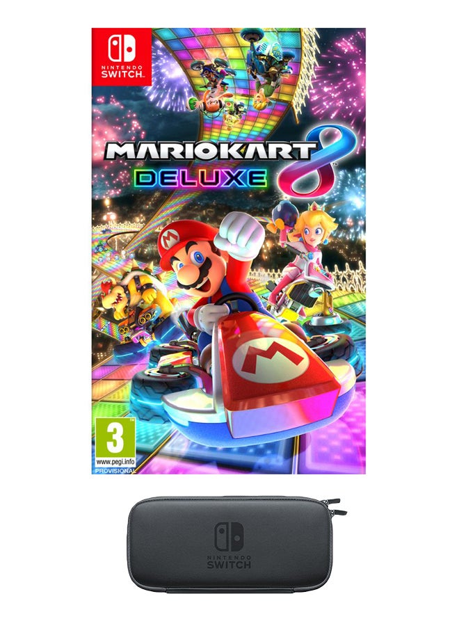 Nintendo Mario Kart 8 Deluxe-Racing-Nintendo Switch-Carry Case Plus Screen Protector - adventure - nintendo_switch - Image 1