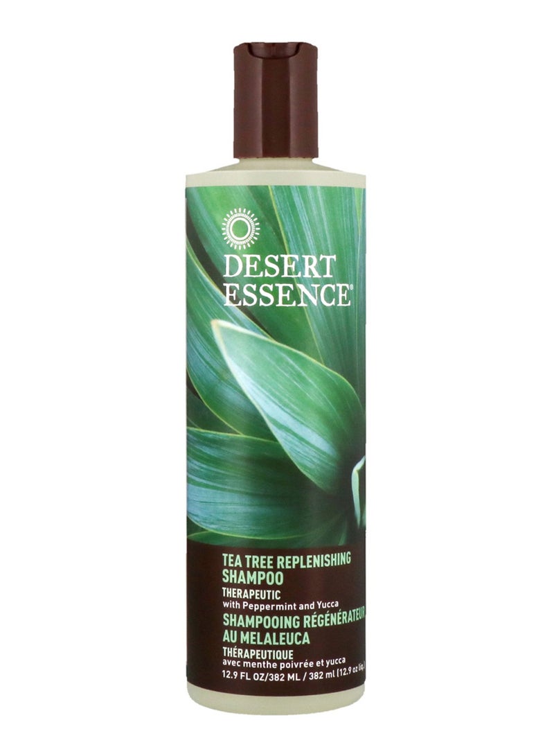 DESERT ESSENCE Organics Tea Tree Replenishing Shampoo 382ml 