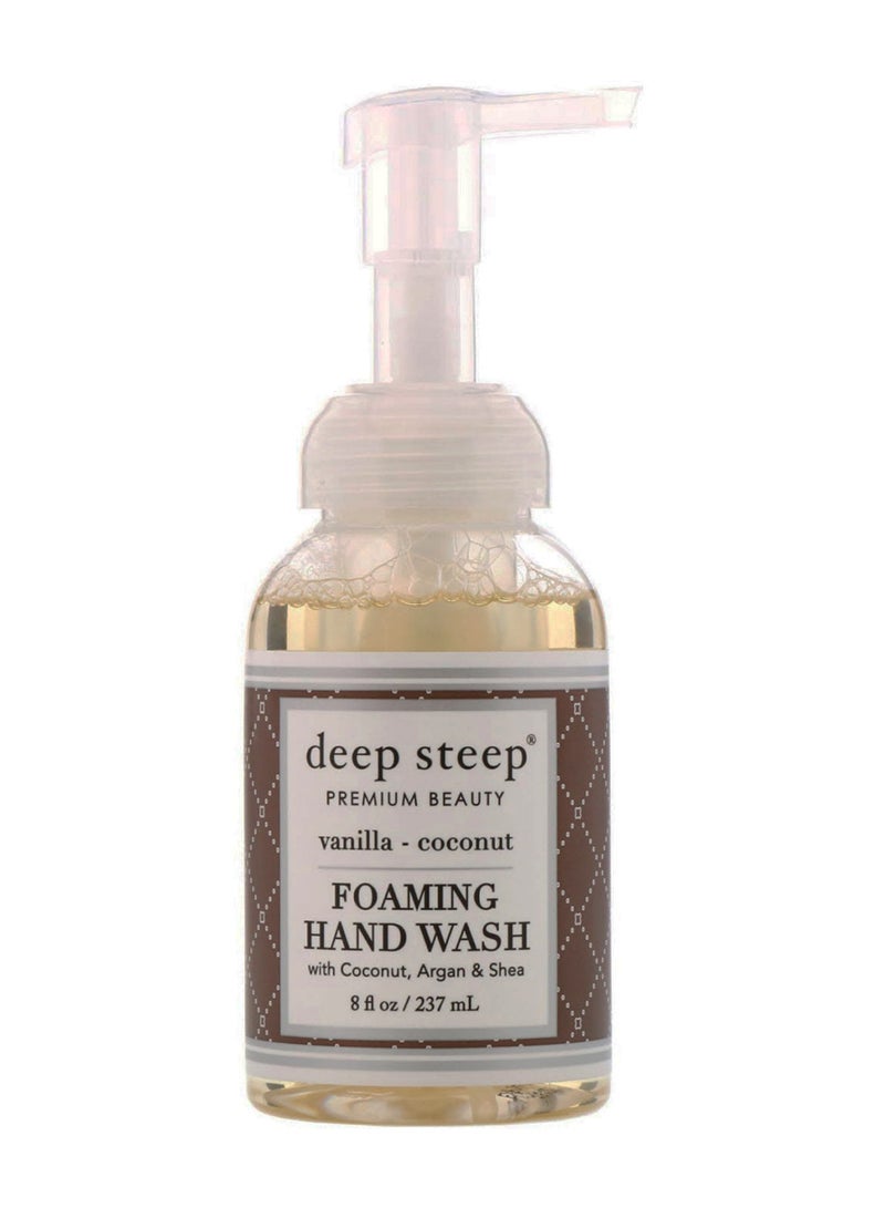 Deep Steep Vanilla And Coconut Foaming Hand Wash 200ml