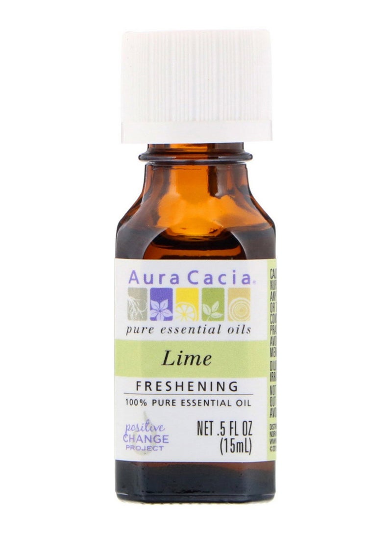 Aura Cacia Lime Freshening Pure Essential Oil 15ml