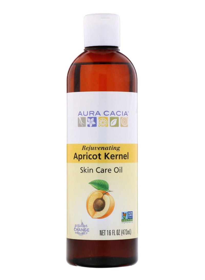 Aura Cacia Rejuvenating Apricot Kernel Flavour Skin Care Oil 473ml 