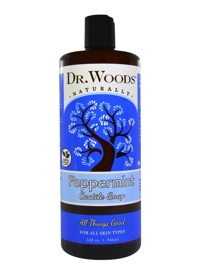 د.وودز صابون قشتالي بخلاصة النعناع 946ملليلتر