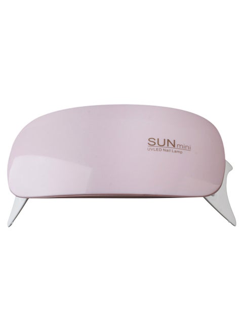 USB Portable LED UV Nail Dryer Pink/White