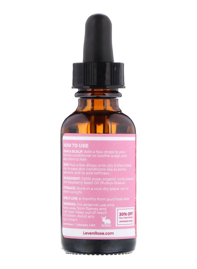 Leven Rose - Organic Spiced Sandalwood Beard Oil 30ml - Image 1