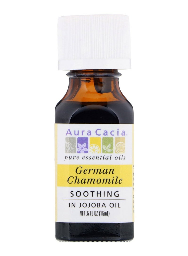 Aura Cacia German Chamomile Soothing Pure Essential Oil 15ml 