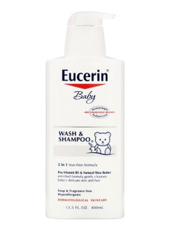 Eucerin 2-In-1 Tear Free Baby Wash And Shampoo 