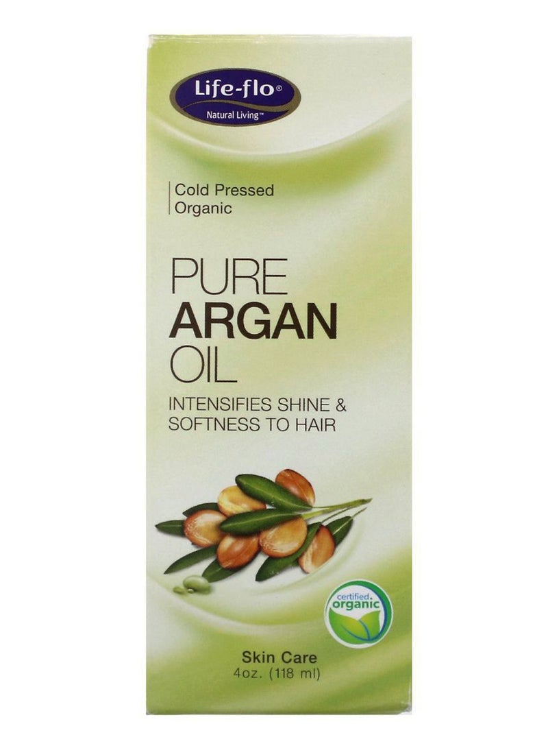 Life-flo Natural Living Intensifies Shine and Softness Pure Argan Hair Oil 118ml 