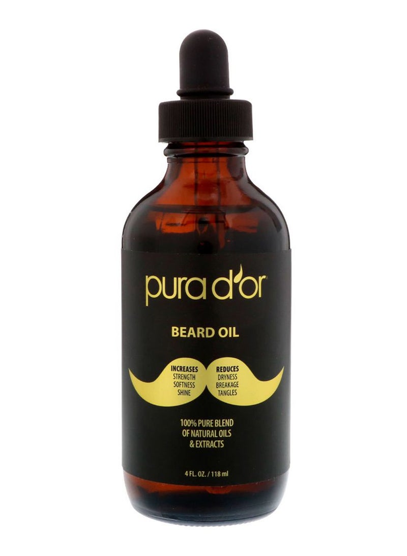 Pura d'or Blend Of Natural Extract Beard Oil 118ml - Image 1