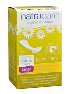 30-Piece Organic Panty Liner Tanga Pad Set