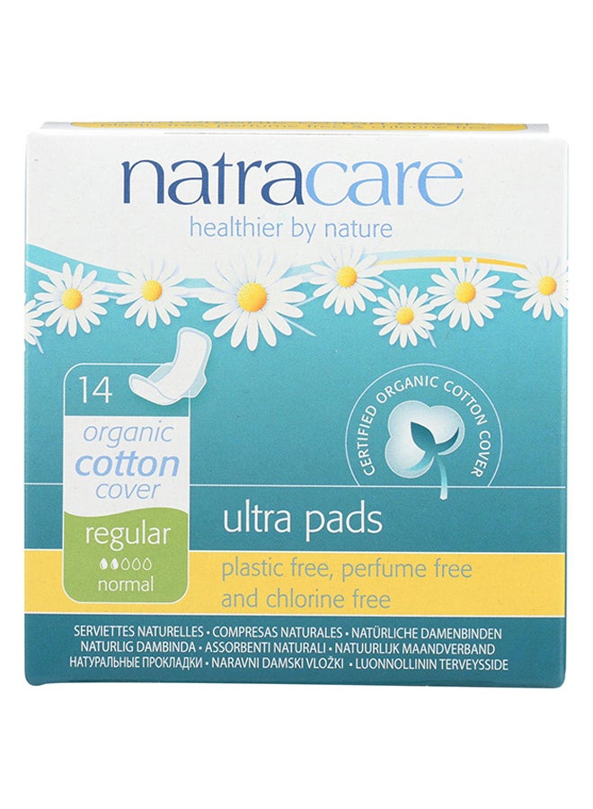 NATRACARE - 14-Piece Sanitary Pad Set Regular - Image 1