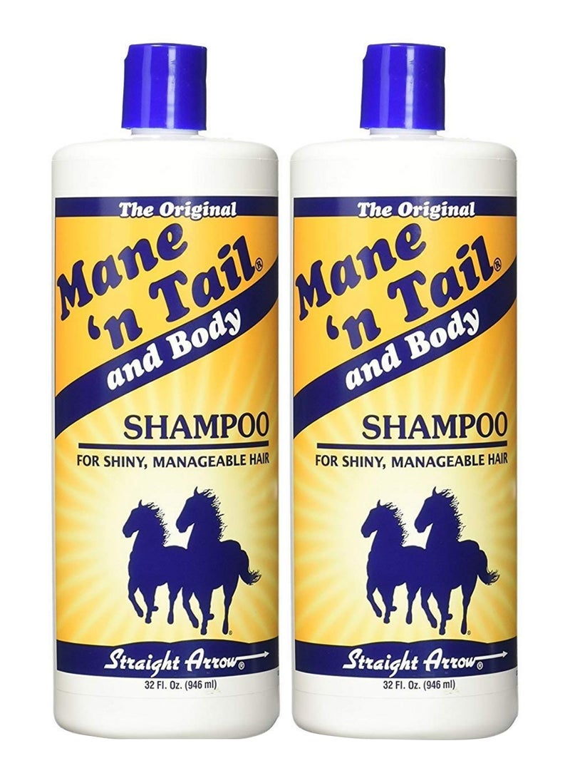 Mane 'n Tail 2-Piece Shampoo Set For Shiny And Manageable Hair 