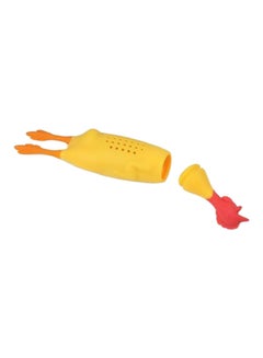 Silicone Herb Infuser Yellow/Orange