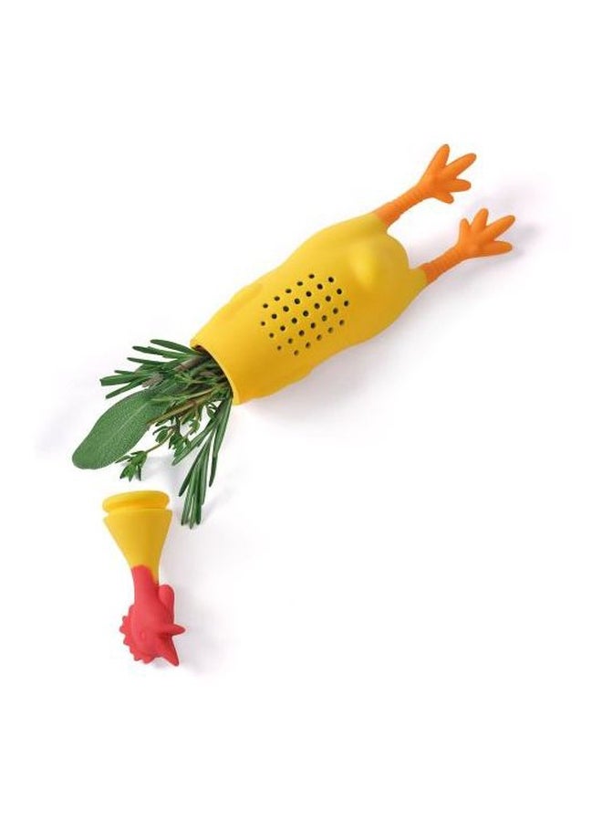 Generic - Silicone Herb Infuser Yellow/Orange - Image 1