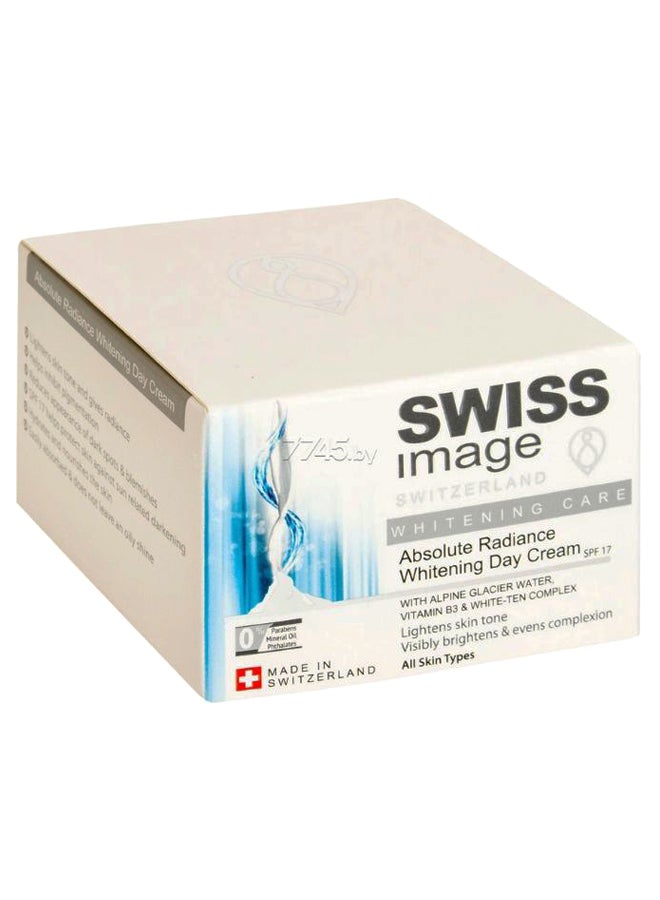 سويس إيمدج كريم النهار لتفتيح البشرة من تشكيلة أبسلوت راديانس 50ملليلتر