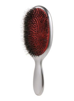ANSELF Anti-Static Hair Brush Silver/Brown 22.5 x 7.9centimeter 