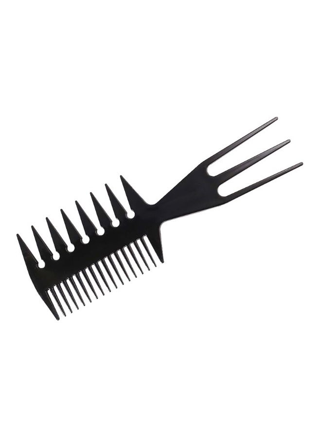 Bluezoo 3-Sided Hair Comb Black 20.5 x 7cm