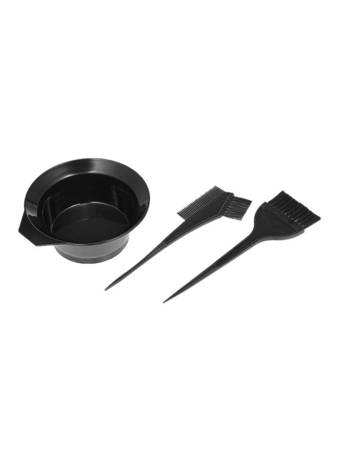 مجموعة صبغ الشعر من 3 قطع أسود