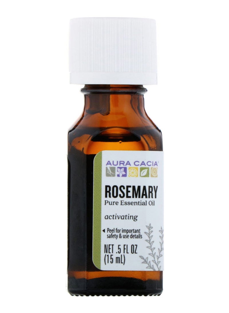 Aura Cacia Rosemary Pure Activating Essential Oil 15ml 
