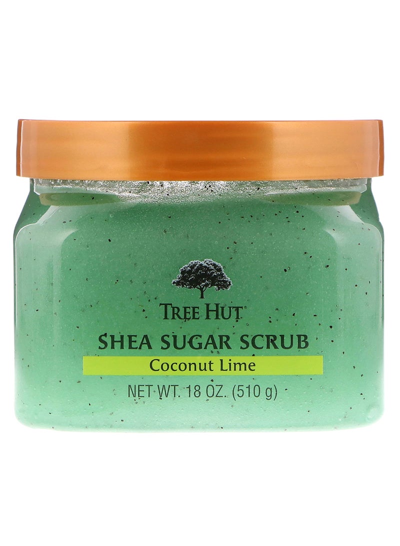 Tree Hut Coconut Lime Shea Sugar Scrub 510grams 