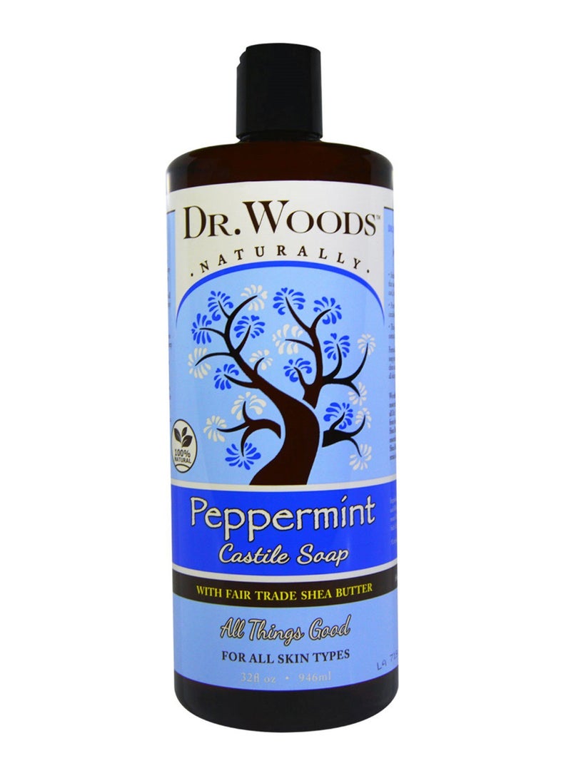 د.وودز صابون سائل قشتالي بخلاصة النعناع 946ملليلتر