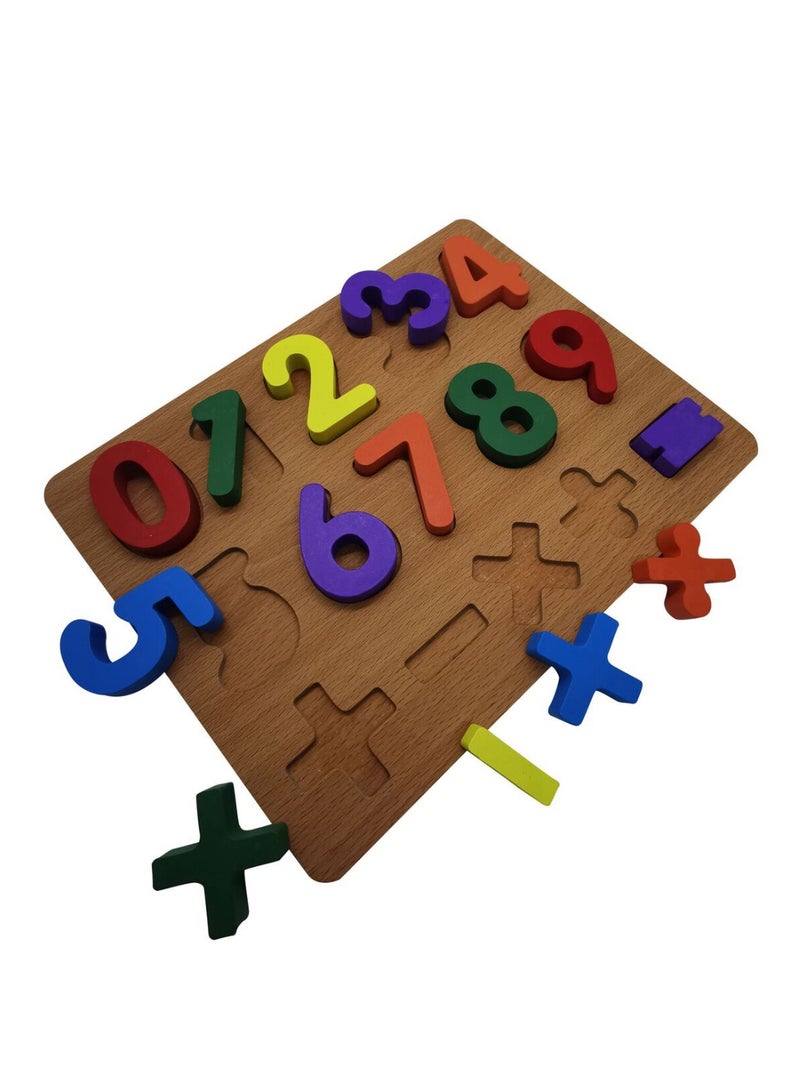 Numerical Puzzle Board Educational Toy  - Image 2