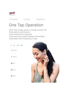 yopah Wireless In-Ear Earbuds Pro White  - Image 5