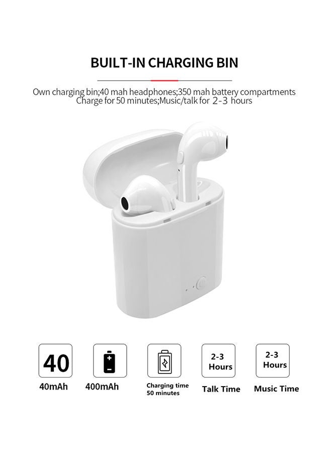 بيوينتي سماعة أذن داخلية لاسلكية أبيض - Image 2