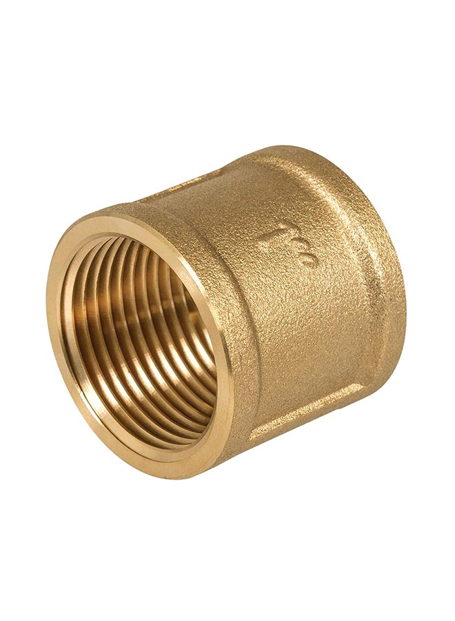 مقبس من النحاس الأصفر ذهبي 2.2سم