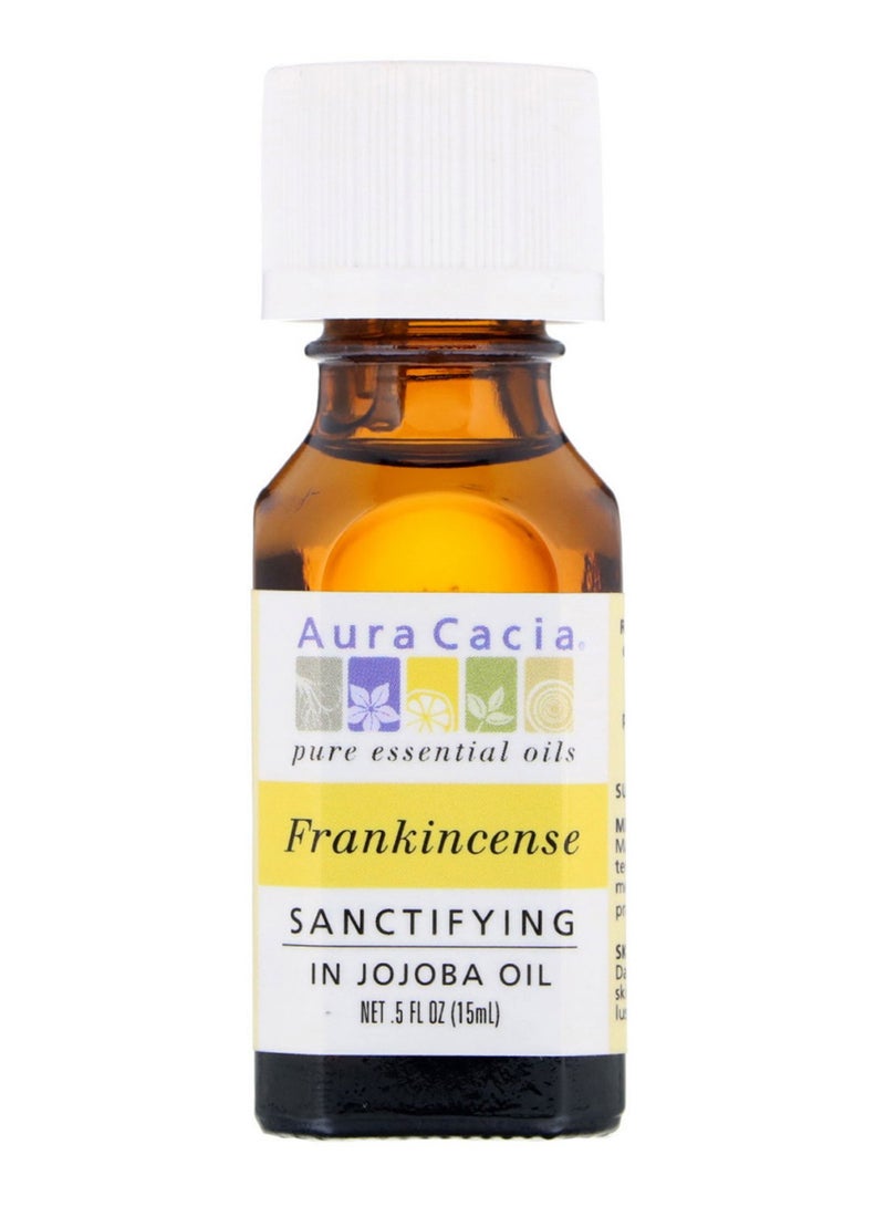 Aura Cacia Frankincense Sanctifying In Jojoba Oil 15ml 