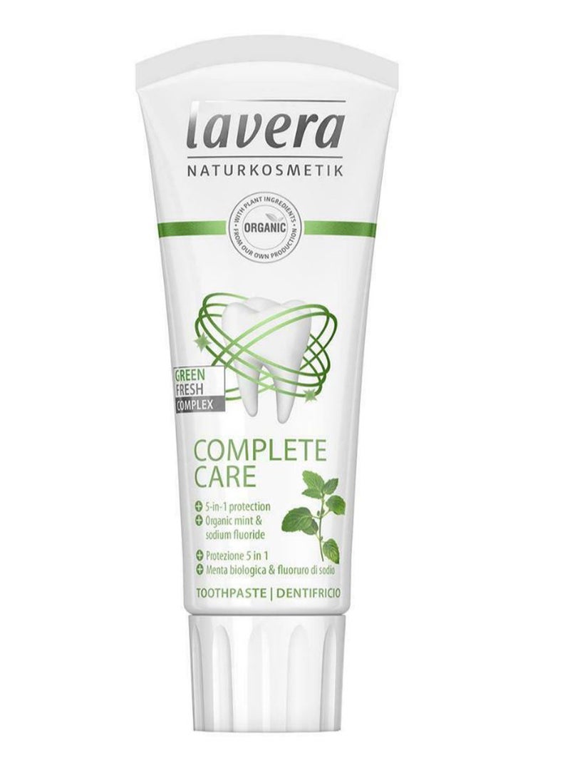 lavera - 5-In -1 Complete Care Mint Toothpaste 75ml - Image 1