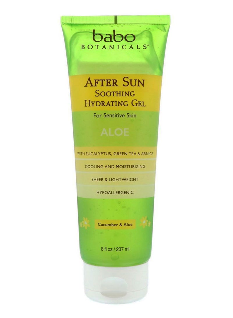 بابو بوتانيكالز جل ترطيب البشرة بالخيار والصبار للاستخدام بعد الشمس 237ملليلتر