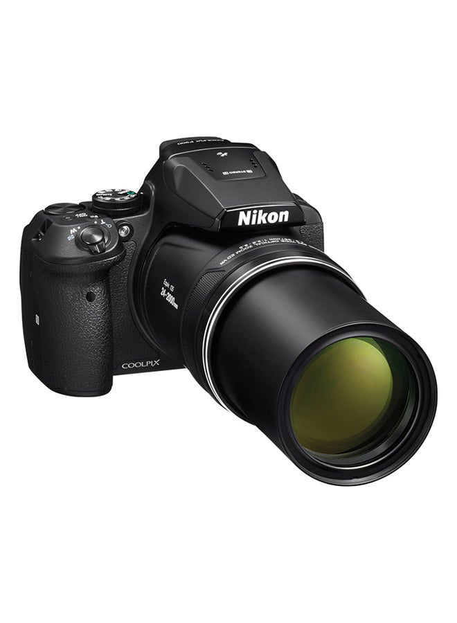Coolpix P900 Point And Shoot Camera 83x Wide Optical Zoom-NIKKOR ED Glass Lens 16MP With Vari-angle LCD Screen, Built-in Wi-Fi, NFC, GPS And Accessory Bundle