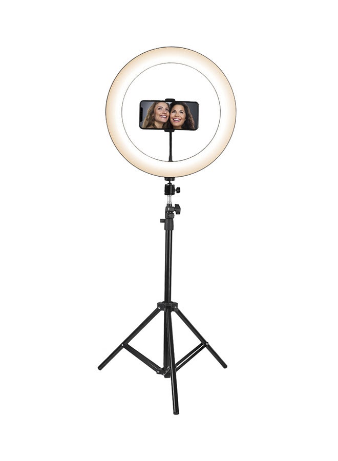 جيم ون حامل حلقة إضاءة للتصوير أسود - Image 1