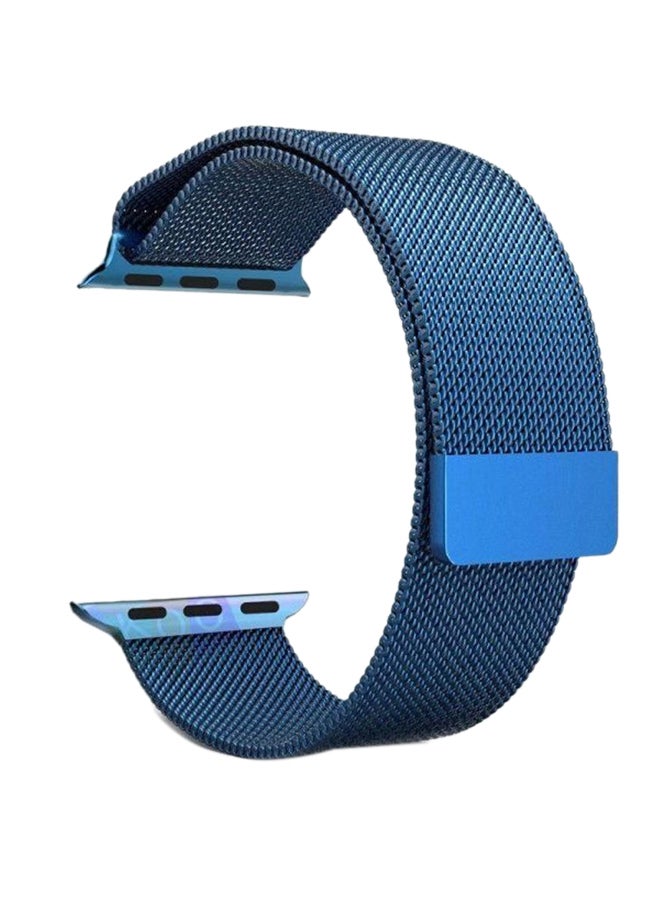 Replacement Band For Apple Watch Series 3/4/5 Blue - Image 1